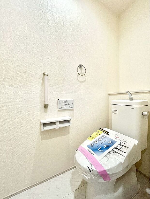 トイレは1階と2階それぞれに配置されていてとても便利です。