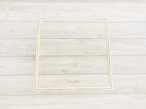 床下収納付き!日用品・非常用品の収納にも大活躍。