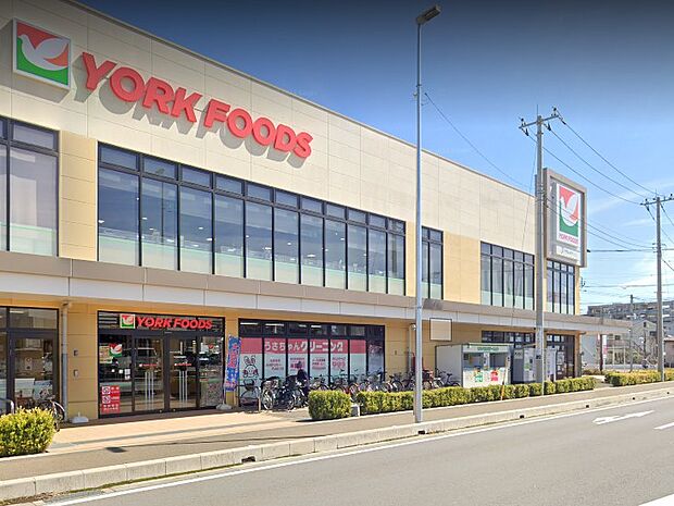 スーパー 1000m ヨークフーズ 所沢花園店