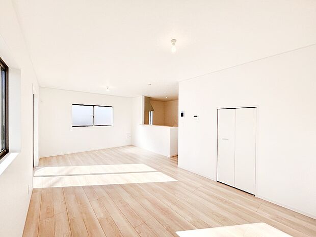 住む方の個性が引き出される、インテリアを考えるのが楽しみなリビングです!