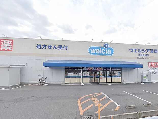 ドラッグストア 1100m ウエルシア浦和木崎店