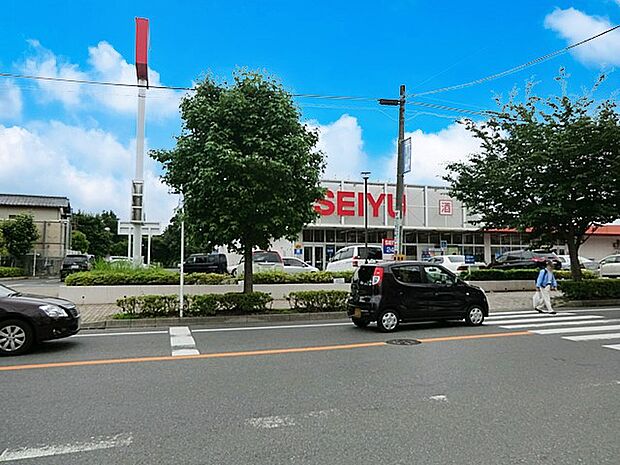 スーパー 1000m 西友柏東店