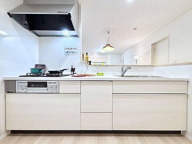 お料理を効率的に、楽しく！システムキッチン  