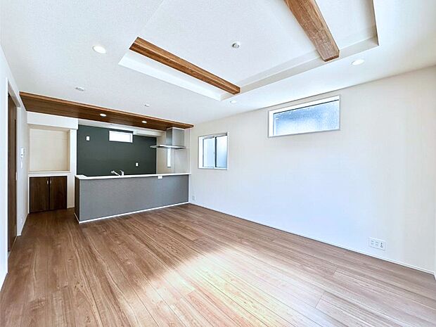 住む方の個性が引き出される、インテリアを考えるのが楽しみなリビングです!