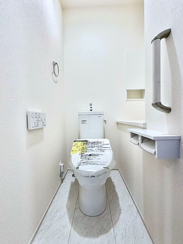 トイレは1階と2階それぞれに配置されていてとても便利です。