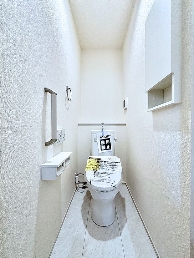 トイレは1階と2階それぞれに配置されていてとても便利です。