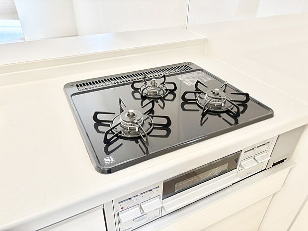 三口ガスコンロでお料理が一気にはかどりそう