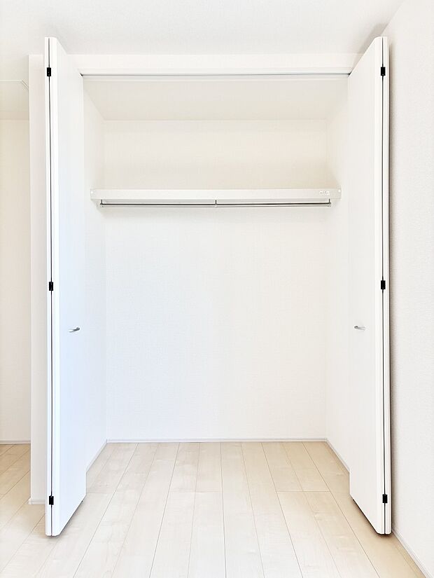 収納力あるクローゼット