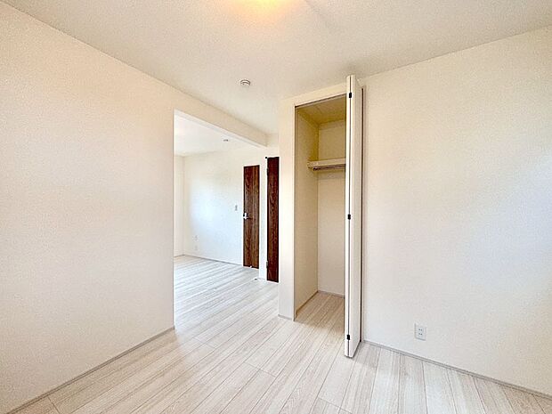 将来は2部屋にすることもできますね。お年頃になったら夢の個室にチェンジ!