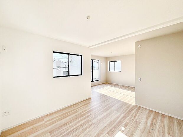 2部屋に分けても利用できるフレキシブルな間取りプラン