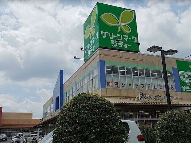 ショッピングセンター 1200m グリーンマークシティー 松戸新田
