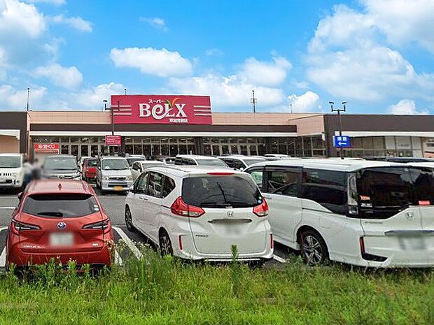 スーパー 538m ベルクス草加青柳店