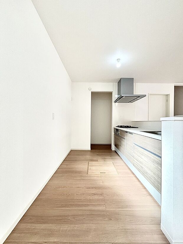 ゆとりあるキッチンではご家族と楽しくお料理ができます。