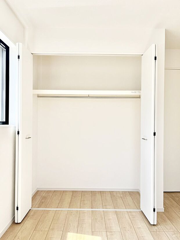 収納力あるクローゼット