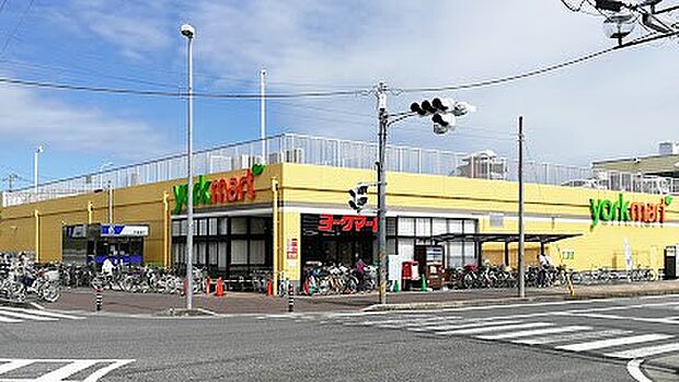スーパー 900m ヨークマート 江戸川台店