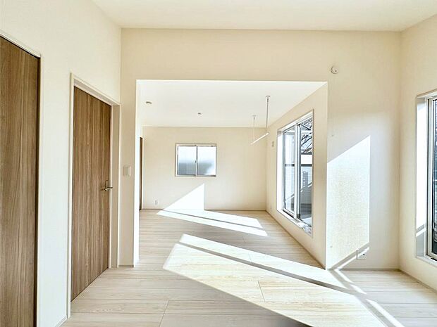 将来は2部屋にすることもできますね。お年頃になったら夢の個室にチェンジ!