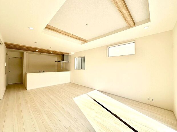 住む方の個性が引き出される、インテリアを考えるのが楽しみなリビングです!