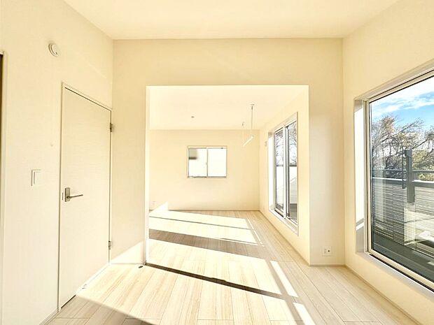将来は2部屋にすることもできますね。お年頃になったら夢の個室にチェンジ!