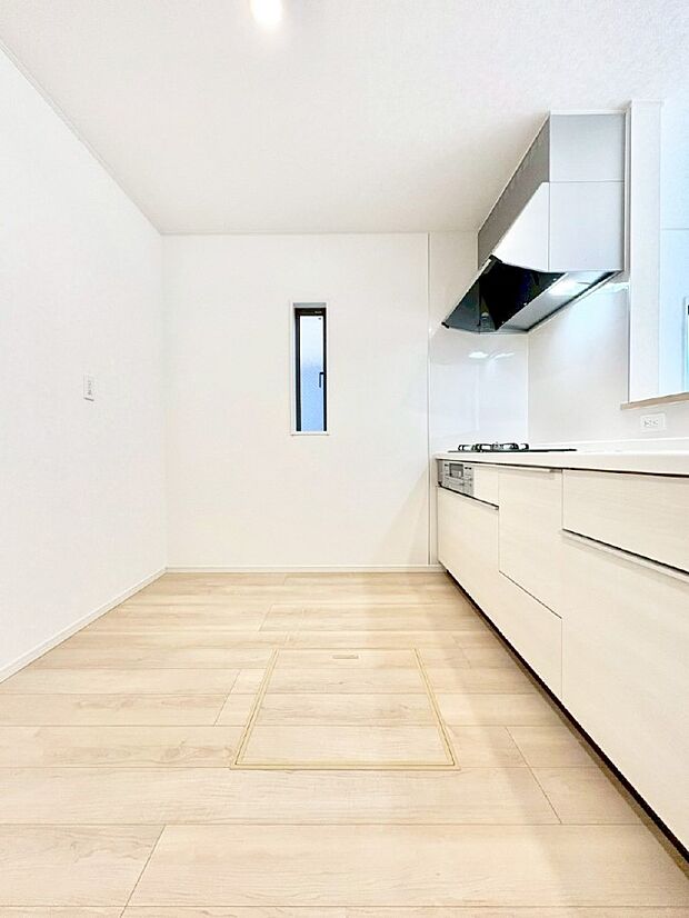 ゆとりあるキッチンではご家族と楽しくお料理ができます。