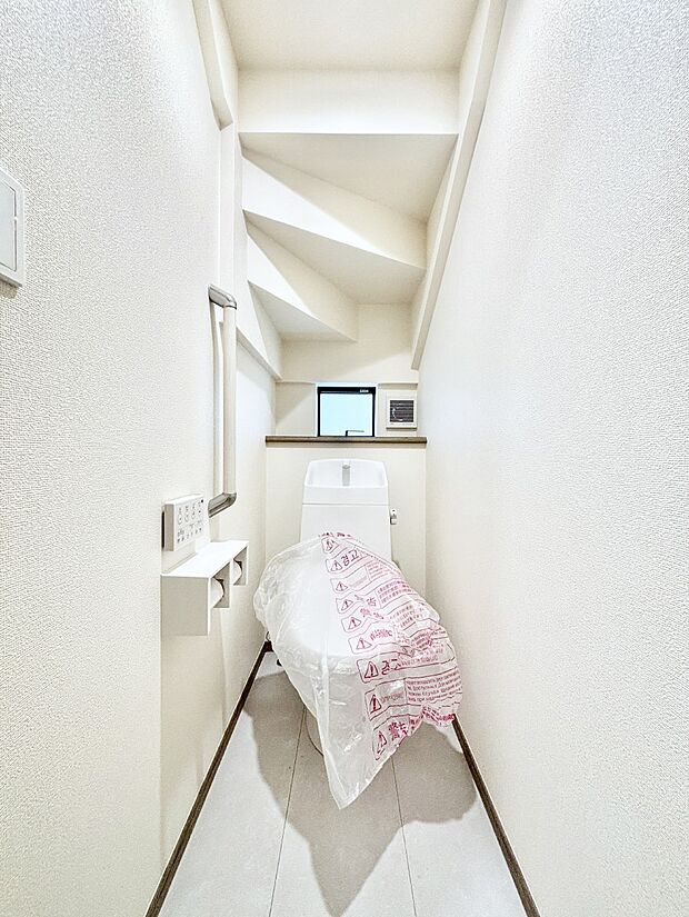 ウォシュレット付きトイレが1階と2階それぞれに配置されていてとても便利です。