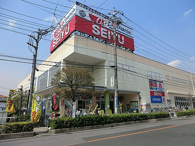スーパー 1700m 西友東川口店