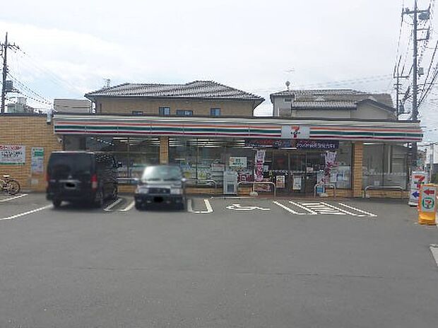 コンビニ 600m セブン-イレブン 川越寿町1丁目店