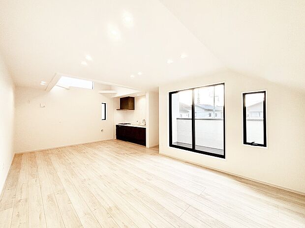 住む方の個性が引き出される、インテリアを考えるのが楽しみなリビングです!