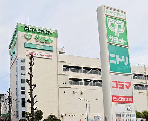 ショッピングセンター 1400m サミットストア-志村店