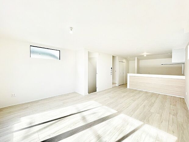 ふれあいを大切にするリビング階段はご家族の行動が把握しやすく安心