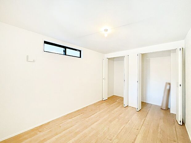 収納が充実しているので、居住スペースを広く使えます。