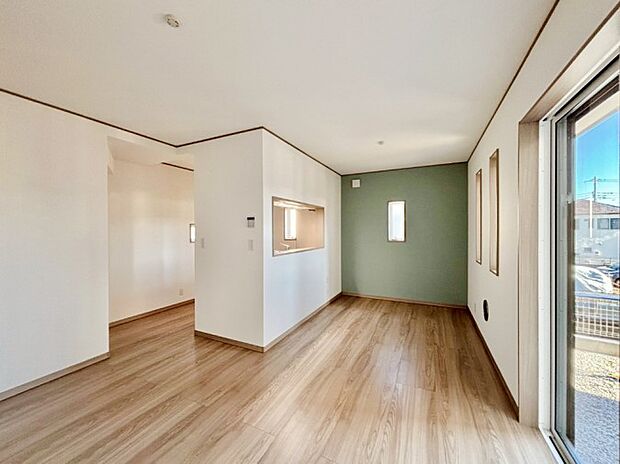 住む方の個性が引き出される、インテリアを考えるのが楽しみなリビングです!