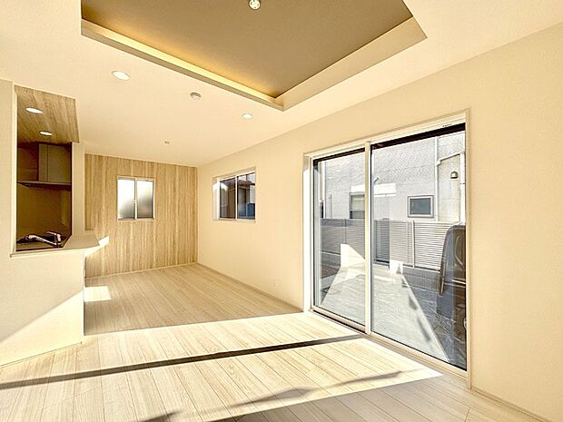 住む方の個性が引き出される、インテリアを考えるのが楽しみなリビングです！ 