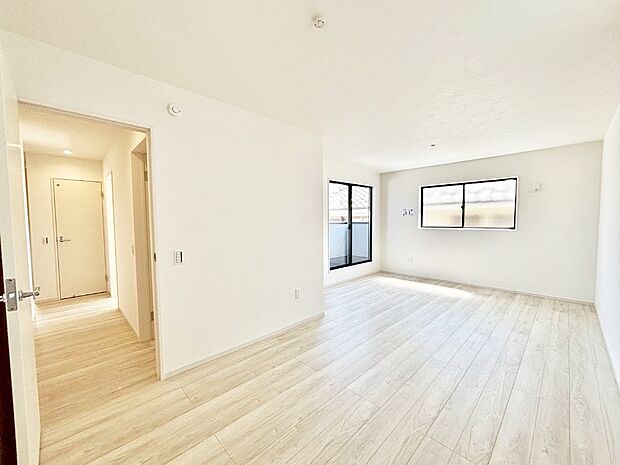 2面採光を確保した明るい空間。家族みんなが快適な暮らしを実現する設計です。