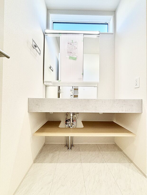 機能性に優れた洗面化粧台