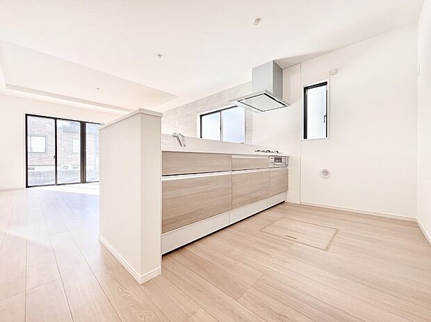 毎日使うキッチンだから、使いやすさ&お手入れのしやすさにこだわりました。