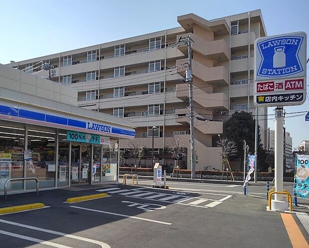 コンビニ 300m ローソン 川口並木一丁目店