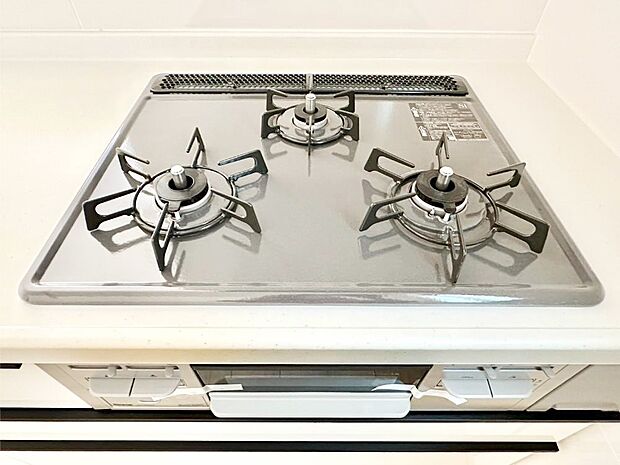 三口ガスコンロでお料理が一気にはかどりそう