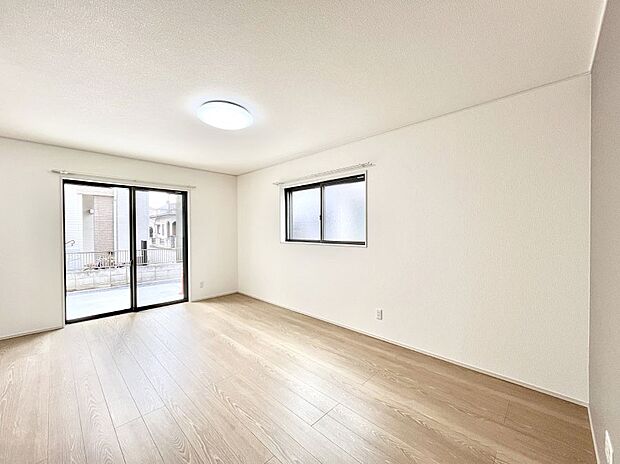 住む方の個性が引き出される、インテリアを考えるのが楽しみなリビングです！ 