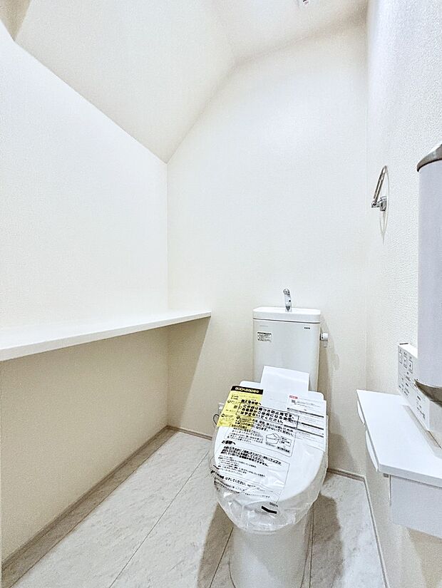 ウォシュレット付きトイレが1階と2階それぞれに配置されていてとても便利です。 