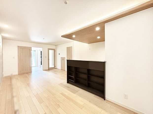 落ち着いた雰囲気のＬＤＫは家族みんなの快適空間