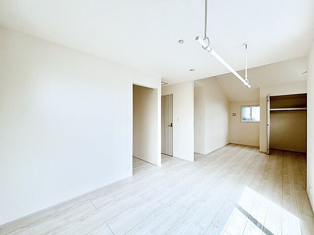 将来は2部屋にすることもできますね。お年頃になったら夢の個室にチェンジ!
