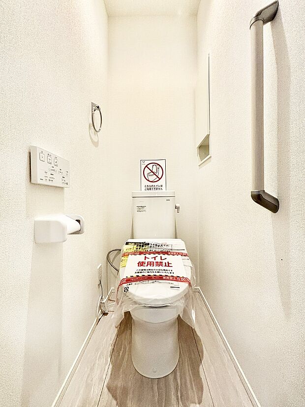 トイレは1階と2階それぞれに配置されていてとても便利です。