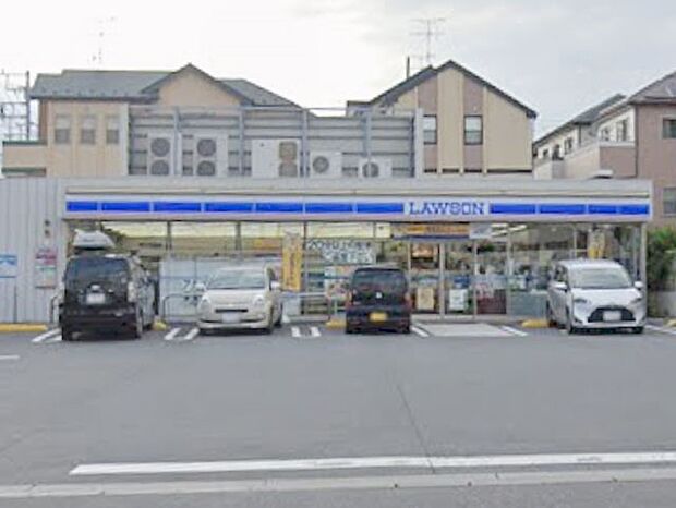 コンビニ 400m ローソン松戸稔台八丁目店