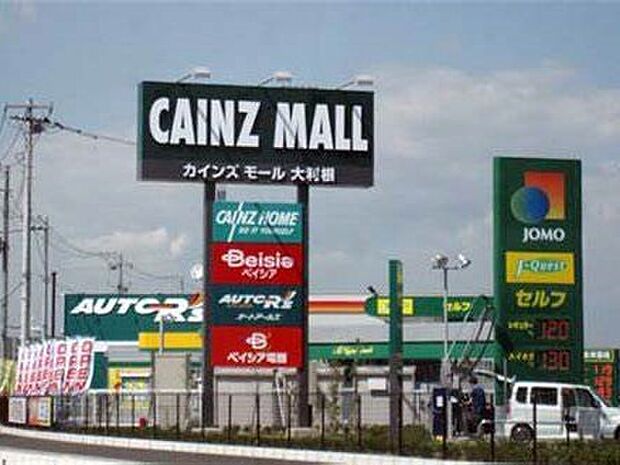 ショッピングセンター 3800m カインズモール大利根