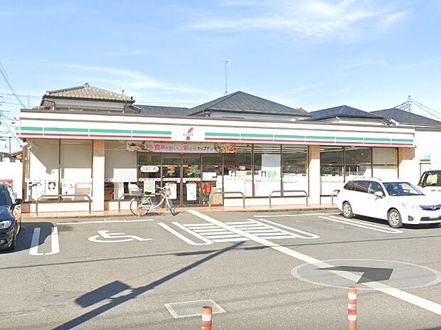 コンビニ 400m セブン-イレブン 北本東間2丁目店
