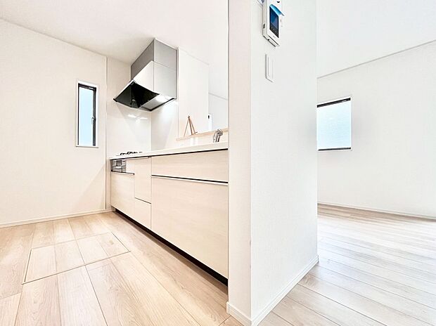 料理をしながらご家族との会話を楽しめる対面カウンターキッチン