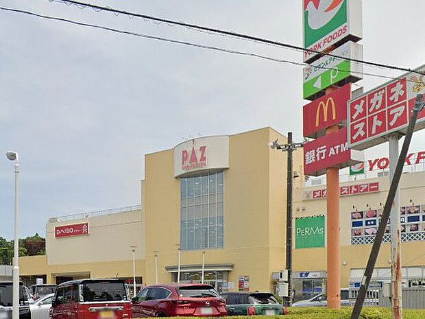 ショッピングセンター 2100m PAZ 新柏