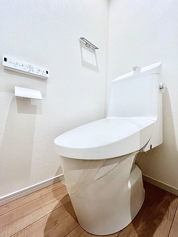 ウォシュレット付きトイレが1階と2階それぞれに配置されていてとても便利です。