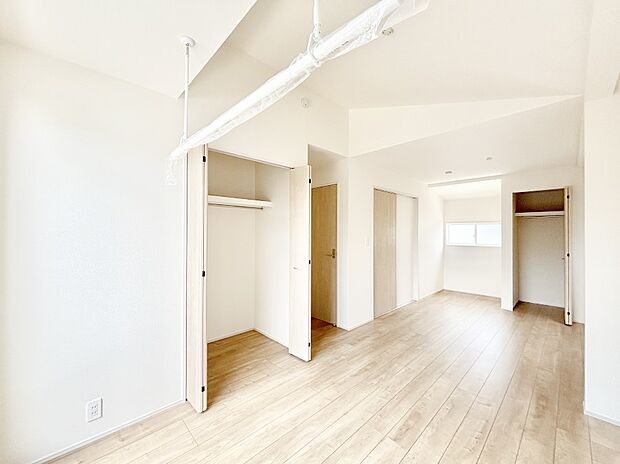 将来は2部屋にすることもできますね。お年頃になったら夢の個室にチェンジ!
