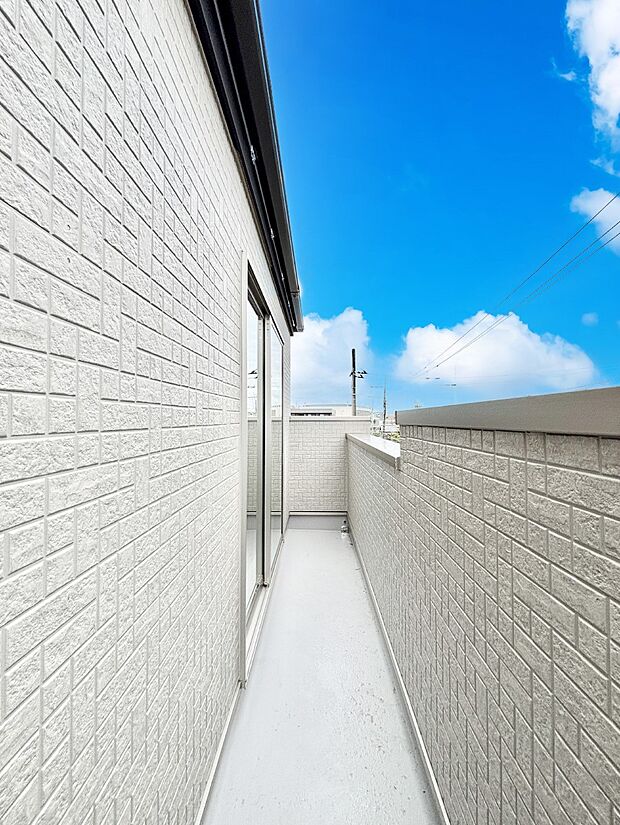 気持ちよい陽光と風を感じられます  　　　